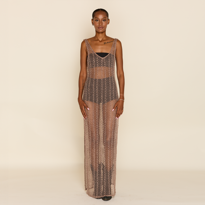 QUIEN SOY CROCHET DRESS