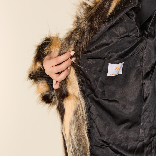 FIRE FUR FAUX COAT (LIMITED)