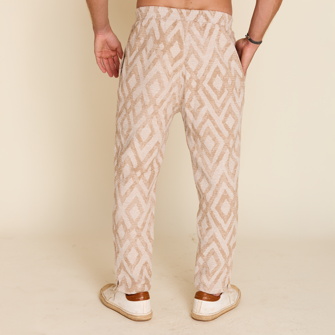 Ethnic Beige Pants