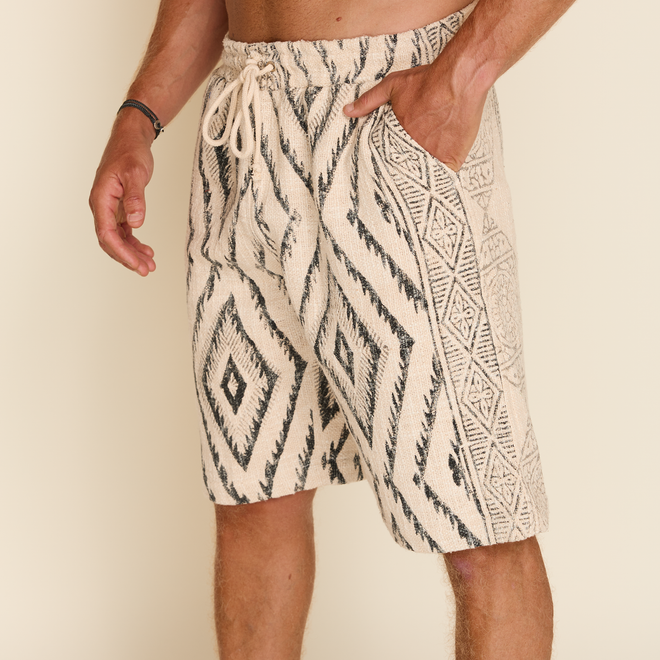 Block Print Shorts