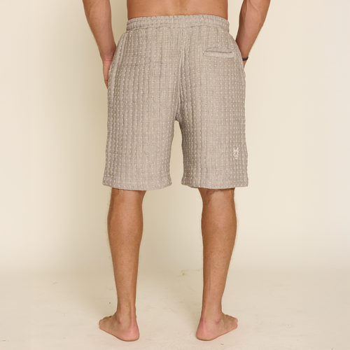 DOUBLE SOFT LINEN SHORTS