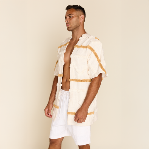 KUNSAMU FITTED KIMONO