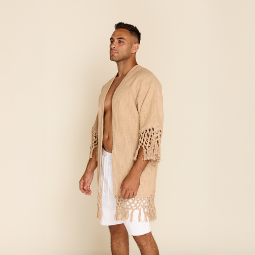FRINGE KIMONO