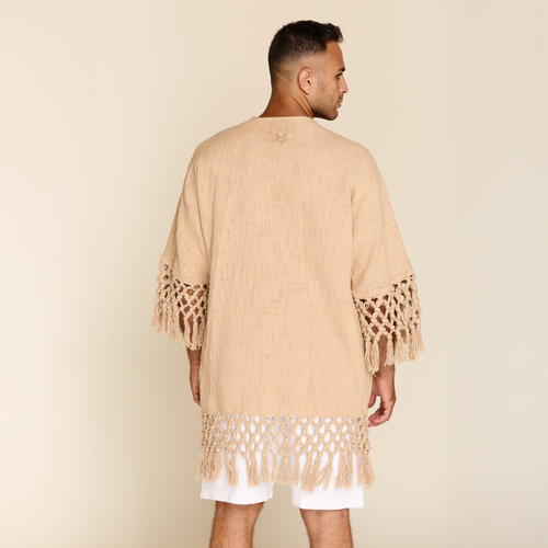 FRINGE KIMONO