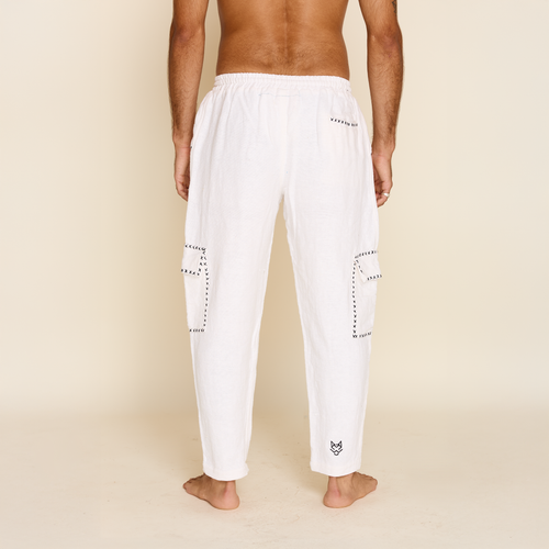 YANIMA EMBROIDERED CARGO