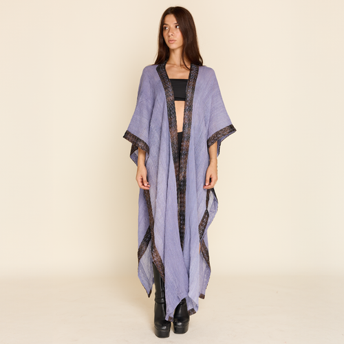 Purple Poncho