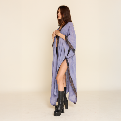 Purple Poncho