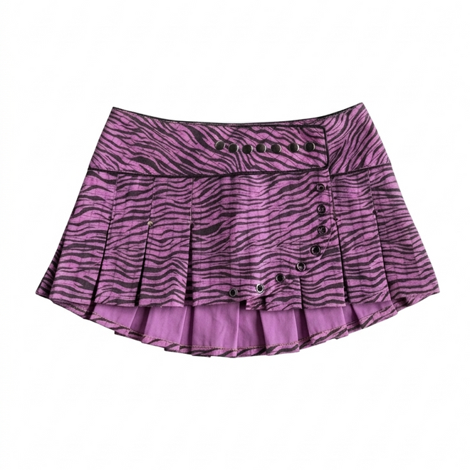 PINK ZEBRA SKIRT