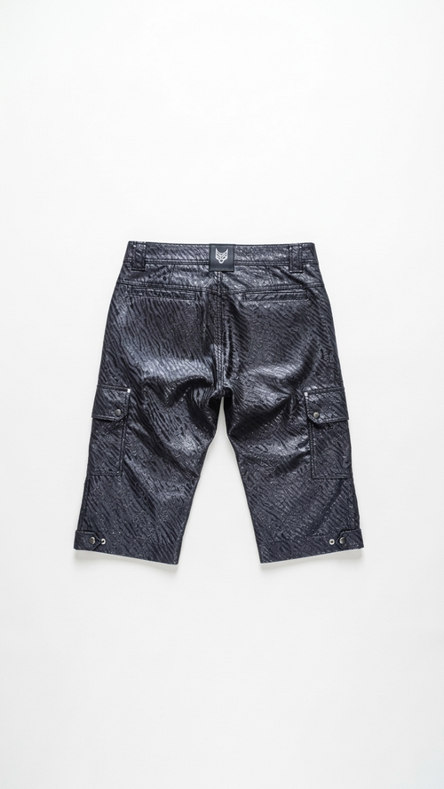 BLACK ZEBRA UTILITY PANTS