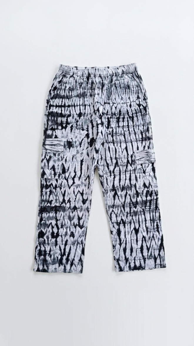 MONOCHROME ICE DYE PANTS