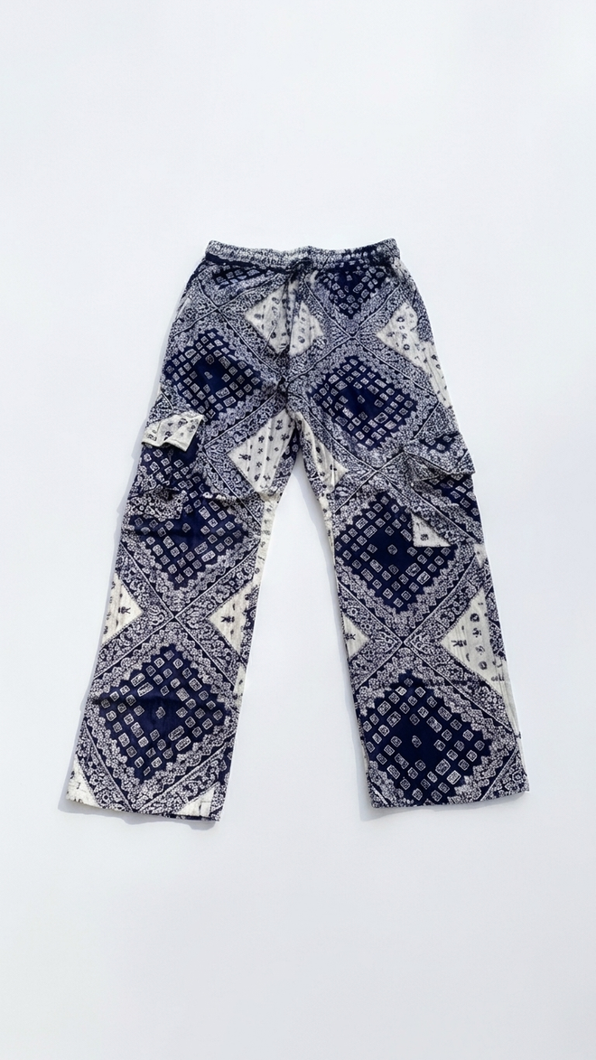 BLUE BANDANA CLASSIC CARGO