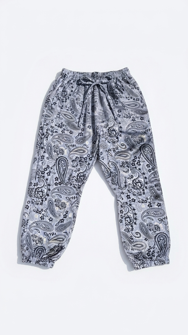 BABY BLUE BANDANA TROUSER