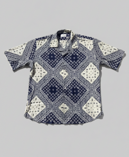 BLUE BANDANA SHIRT