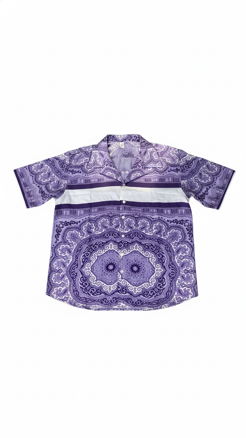 LILAC BANDANA SHIRT
