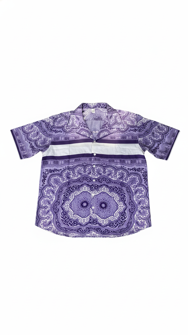 LILAC BANDANA SHIRT
