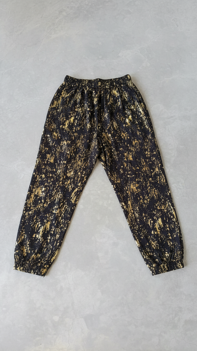 GOLD SPLATTER TROUSER
