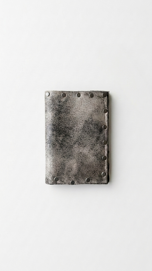 GENUINE LEATHER STONE WASH PASSPORT HOLDER