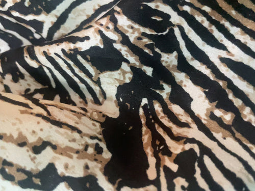 SATIN JAGUAR KIMONO