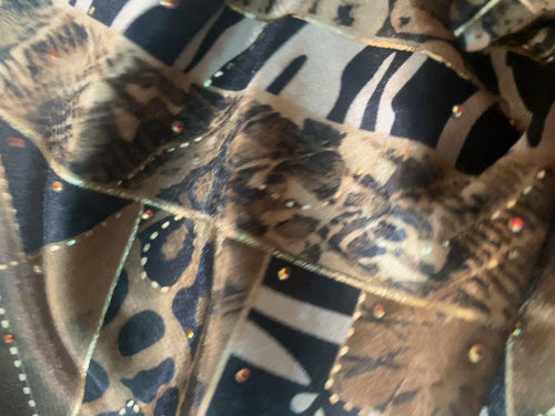 VELVET SAFARI KIMONO