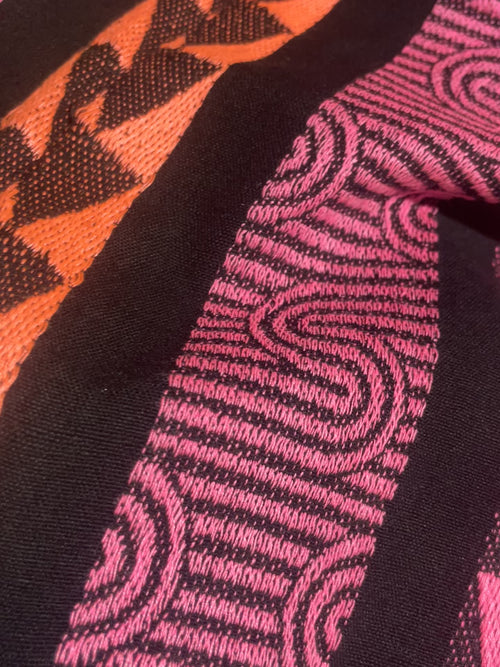 GEOMETRIP BLACK MULTICOLOR PANTS