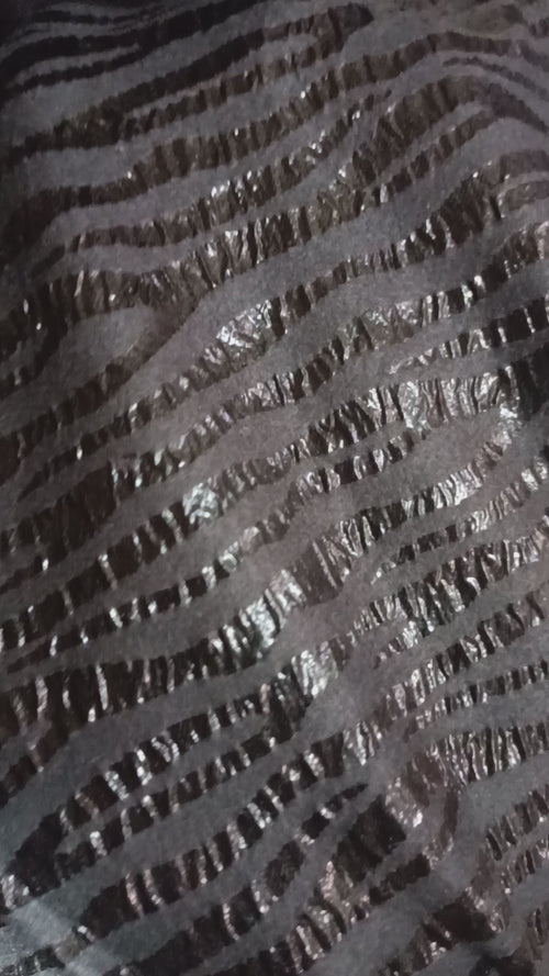 BLACK ZEBRA UTILITY PANTS
